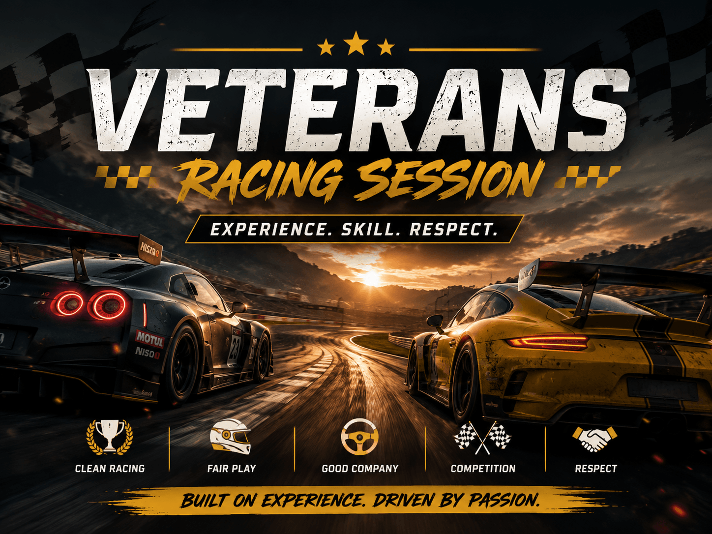 Veterans Racing Session